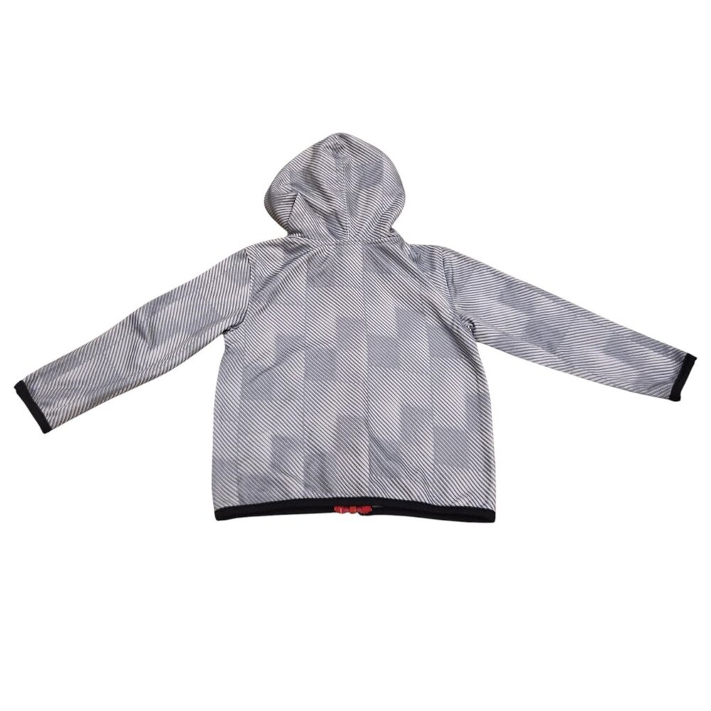 NBA Rockets Gray Red Zip Up Hoodie Youth Size 3T Athletic - Picture 3 of 8